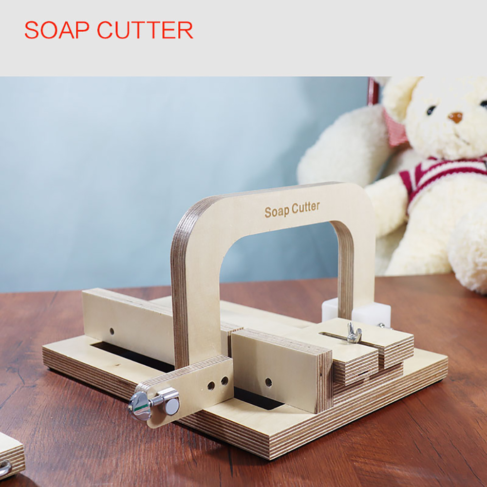Soap Making Homemade - เครื่องตัดสบู่แบบมืออาชีพ DIY ทำด้วยมือ ใช้ลวดเหล็ก ขนาด 34x25