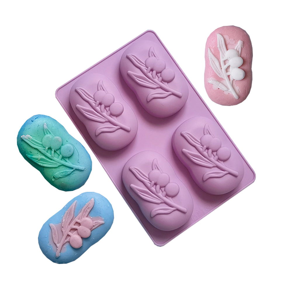 4 ฟันผุรูปไข่ Olive Tree ซิลิโ - Soap Making Gifts บทวิจารณ์และราคา