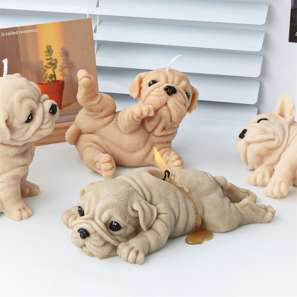 3D สุนัขซิลิโคนเทียนแม่พิมพ์ S - Soap Making Ideas บทวิจารณ์และราคา