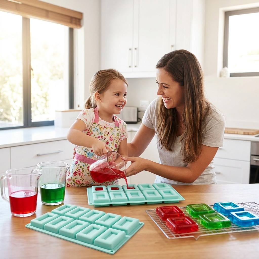 แม่พิมพ์ซิลิโคนอบขนมแบบไม่ติด  - Soap Making Ideas บทวิจารณ์และราคา