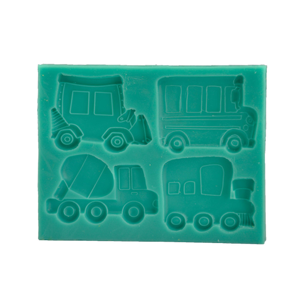แม่พิมพ์ซิลิโคนรูปทรงยานพาหนะ  - Soap Making Homemade บทวิจารณ์และราคา