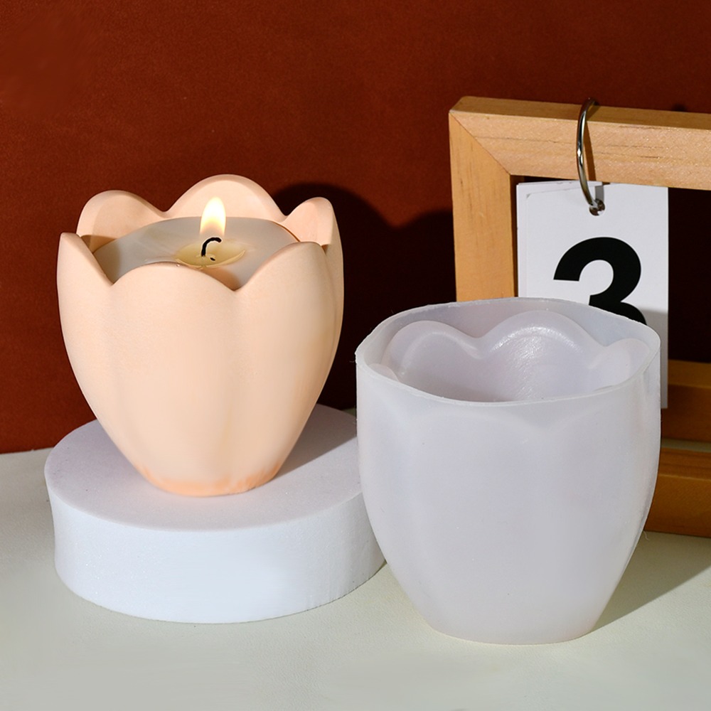 ทิวลิปเทียนผู้ถือแม่พิมพ์ซิลิโ - Soap Making Gifts บทวิจารณ์และราคา