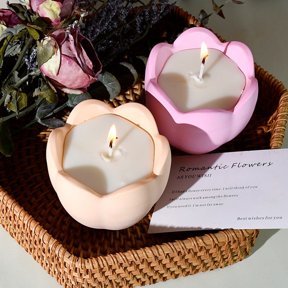 ทิวลิปเทียนผู้ถือแม่พิมพ์ซิลิโ - Soap Making Gifts บทวิจารณ์และราคา