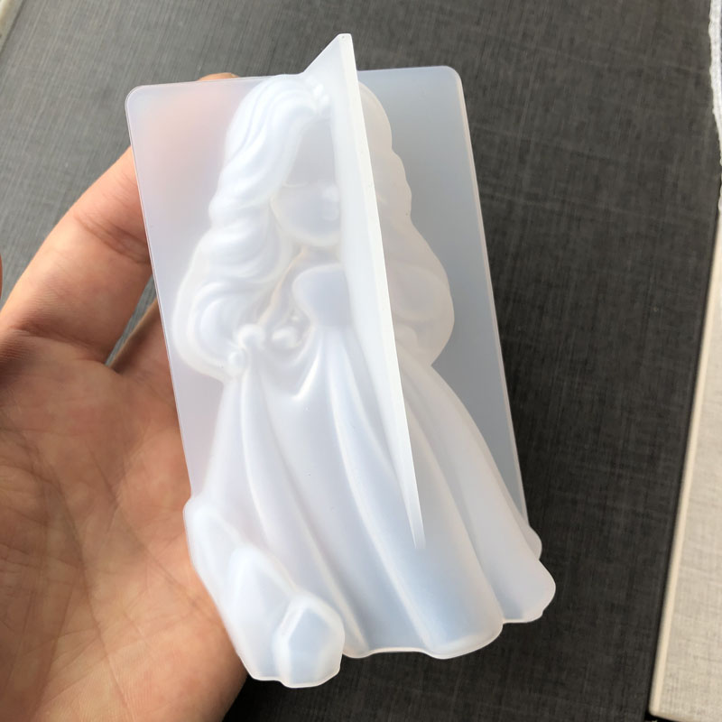 3D น่ารักเจ้าหญิงซิลิโคนเทียนแ - Natural Making Soap บทวิจารณ์และราคา