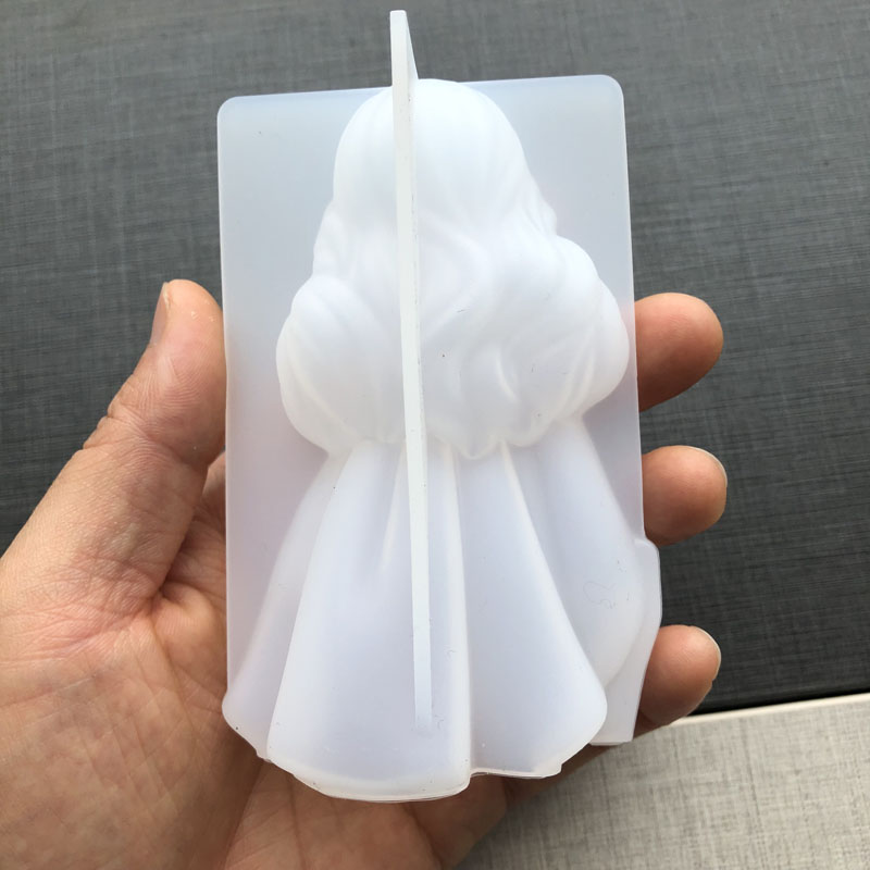 3D น่ารักเจ้าหญิงซิลิโคนเทียนแ - Natural Making Soap บทวิจารณ์และราคา