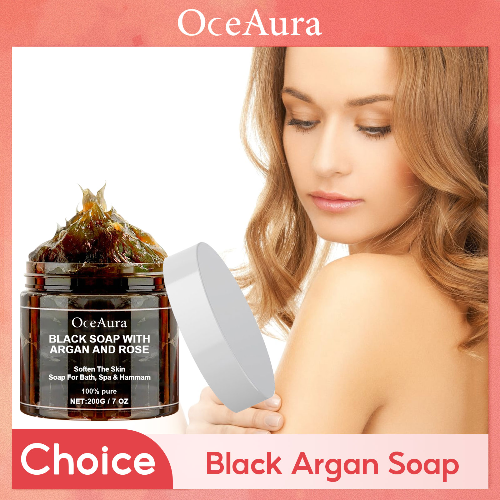 สบู่ทําความสะอาดสีดํา Deep Exf - Castor Oil Soap บทวิจารณ์และราคา