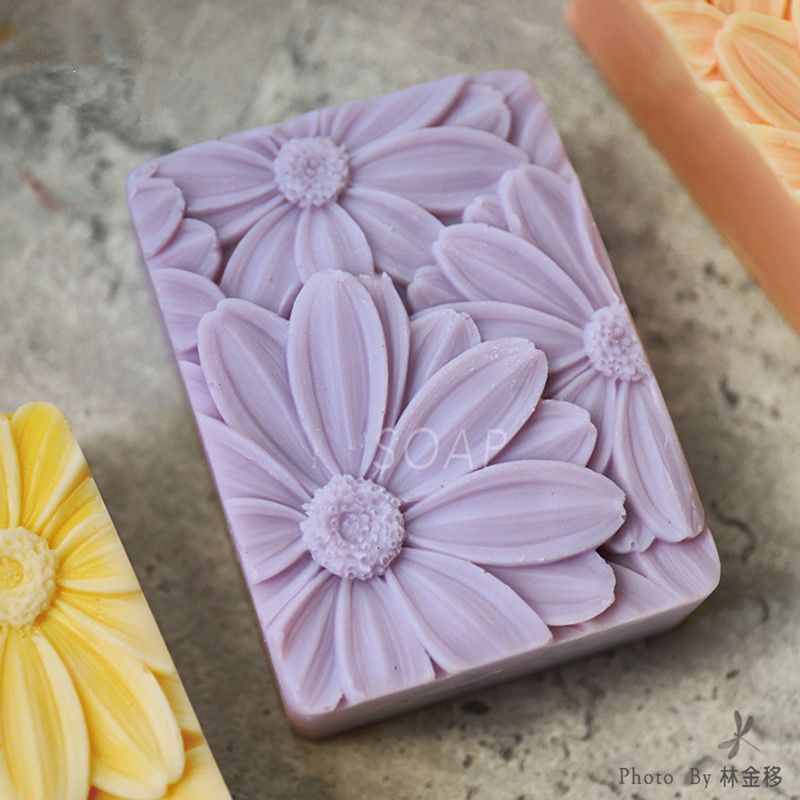 ใหม่ล่าสุด!! !3d Elegant Sunfl - Soap Making Store บทวิจารณ์และราคา