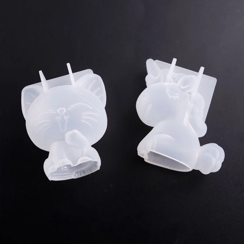 3D เรขาคณิตซิลิโคนยูนิคอร์นแมว - Soap Making Ideas บทวิจารณ์และราคา