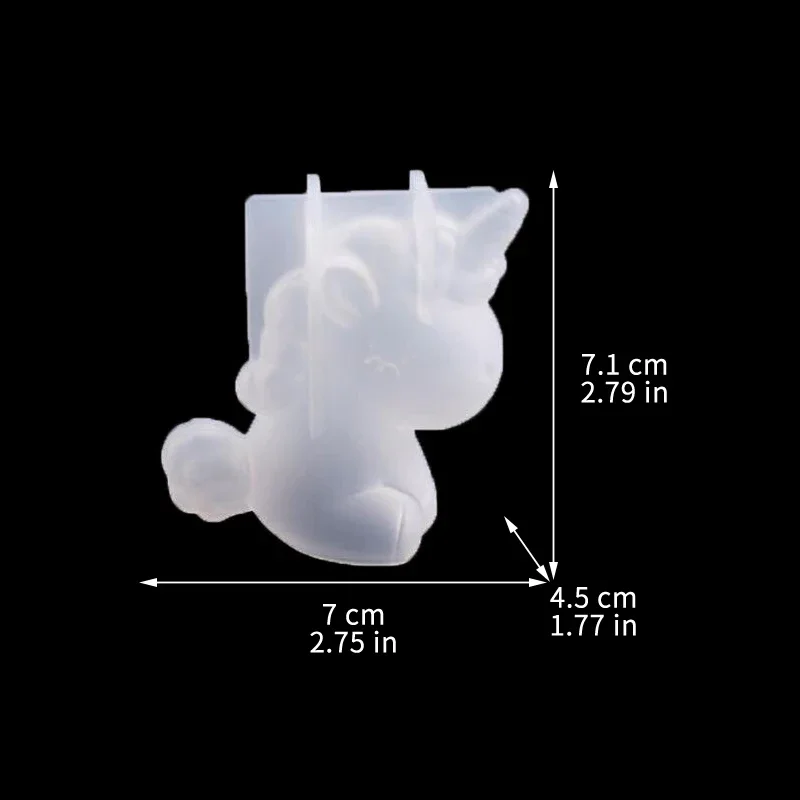 3D เรขาคณิตซิลิโคนยูนิคอร์นแมว - Soap Making Ideas บทวิจารณ์และราคา