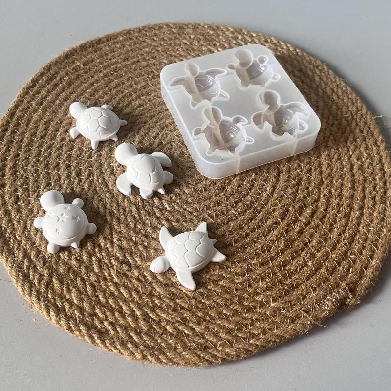 แม่พิมพ์ซิลิโคนรูปเต่าสี่ตัว ส - Natural Making Soap บทวิจารณ์และราคา