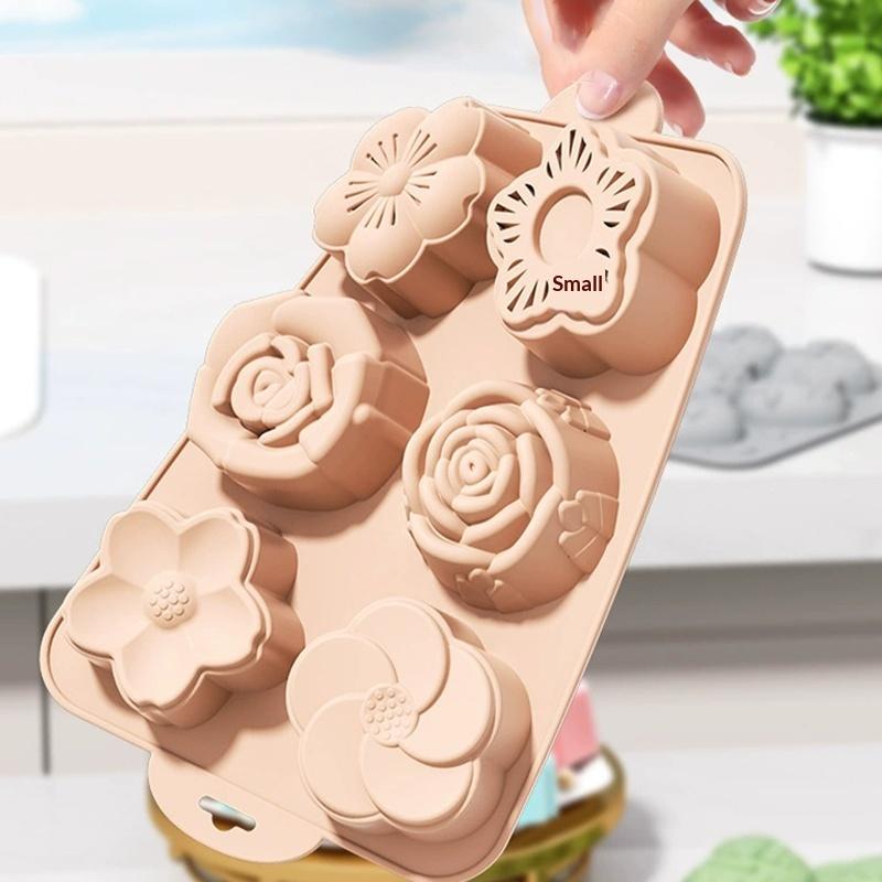 แม่พิมพ์ซิลิโคนรูปดอกไม้ SU, 6 - Soap Making Homemade บทวิจารณ์และราคา