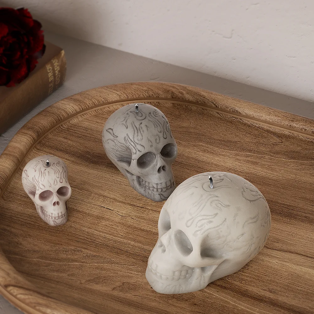 แม่พิมพ์ซิลิโคนหัวกะโหลกหลายขน - Soap Making Gifts บทวิจารณ์และราคา