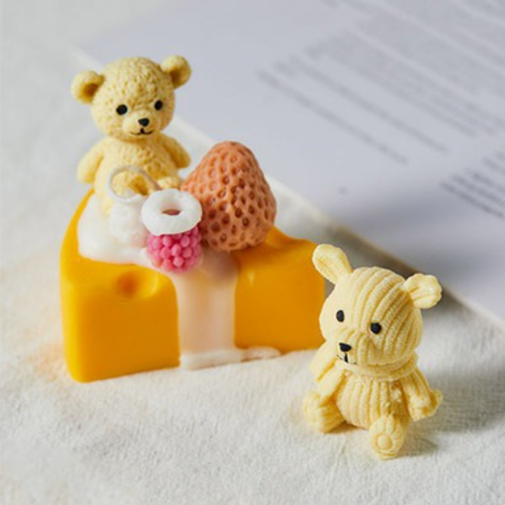 Easy Demold ตุ๊กตาหมีซิลิโคนเท - Soap Making Gifts บทวิจารณ์และราคา