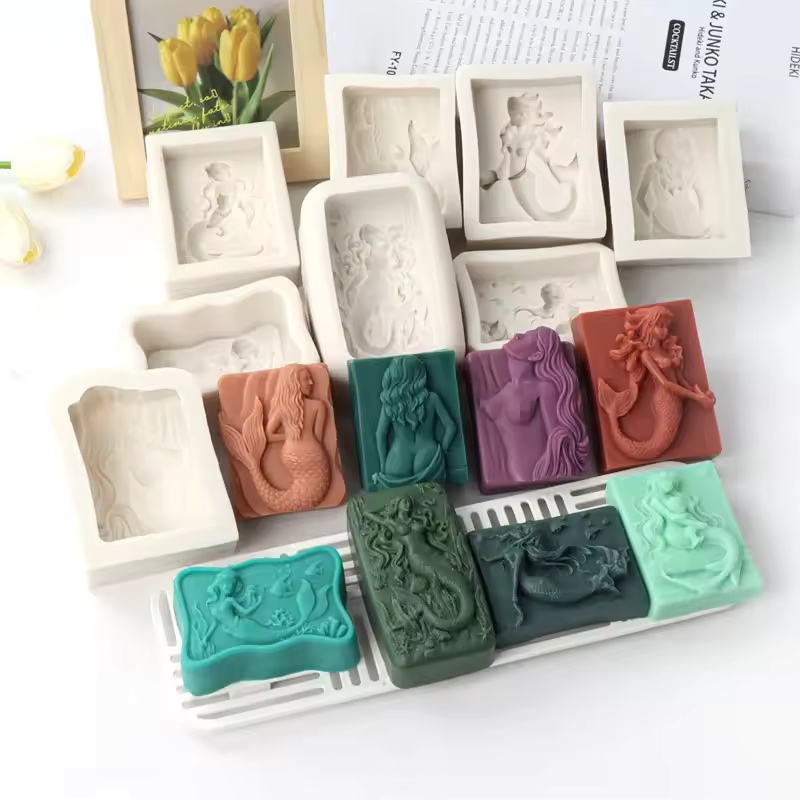 แม่พิมพ์เทียนรูปนางเงือก 3 มิต - Soap Making Store บทวิจารณ์และราคา