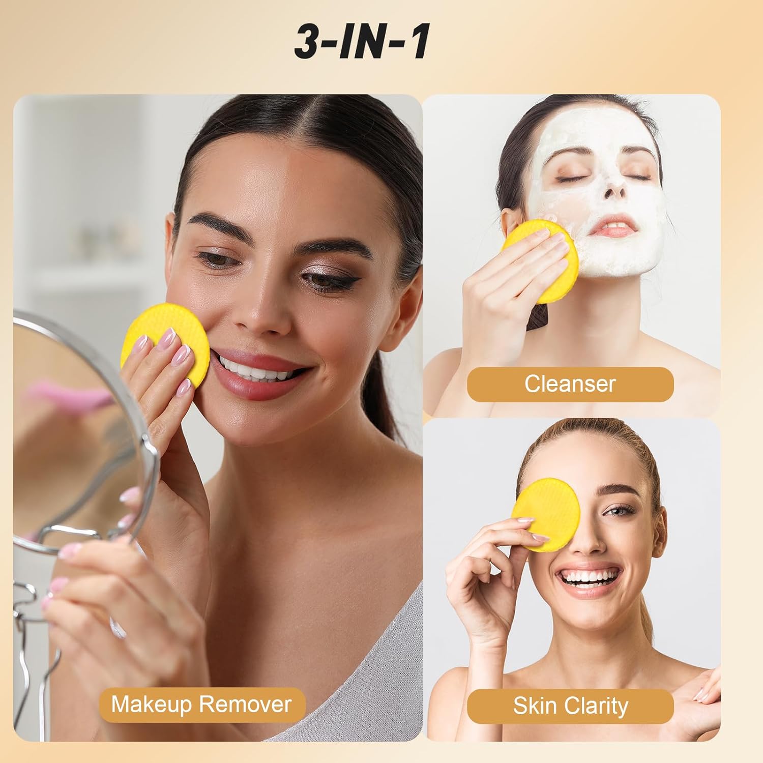แผ่นทำความสะอาดขมิ้นกรดและขมิ้ - Castor Oil Soap บทวิจารณ์และราคา
