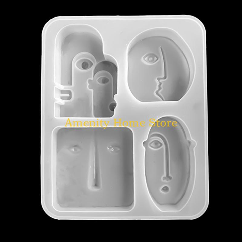 F26C 3D ใบหน้ามนุษย์เทียนแม่พิ - Soap Making Homemade บทวิจารณ์และราคา