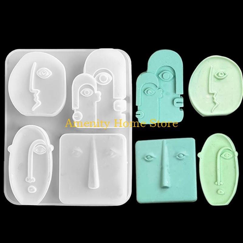 F26C 3D ใบหน้ามนุษย์เทียนแม่พิ - Soap Making Homemade บทวิจารณ์และราคา