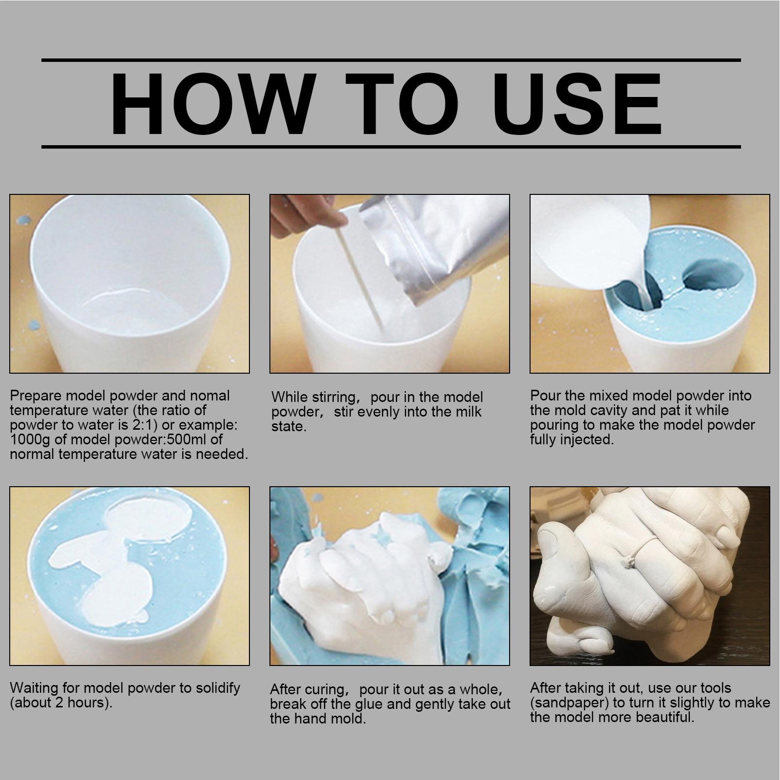 ชุดอุปกรณ์หล่อรอยมือและเท้าเด็ - Soap Making Ideas บทวิจารณ์และราคา