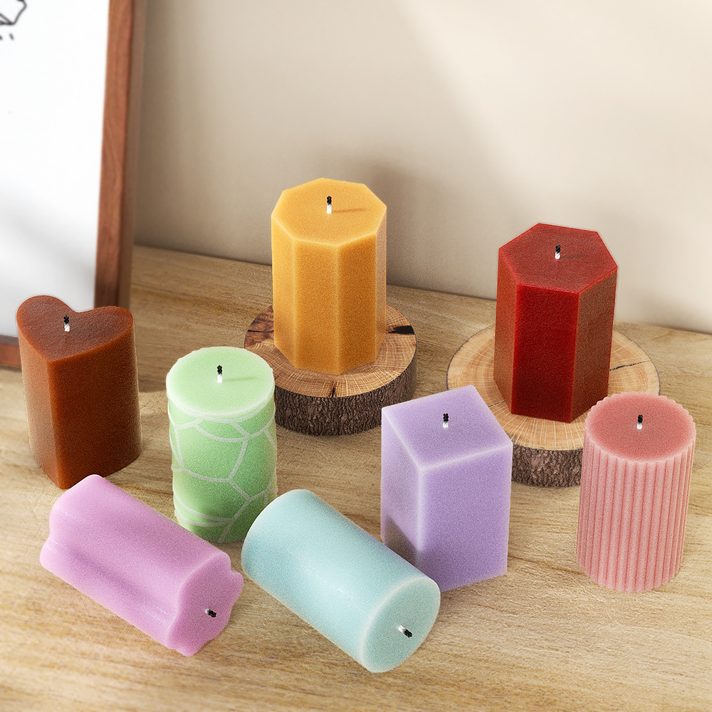 เรขาคณิตคอลัมน์แม่พิมพ์ซิลิโคน - Soap Making Gifts บทวิจารณ์และราคา