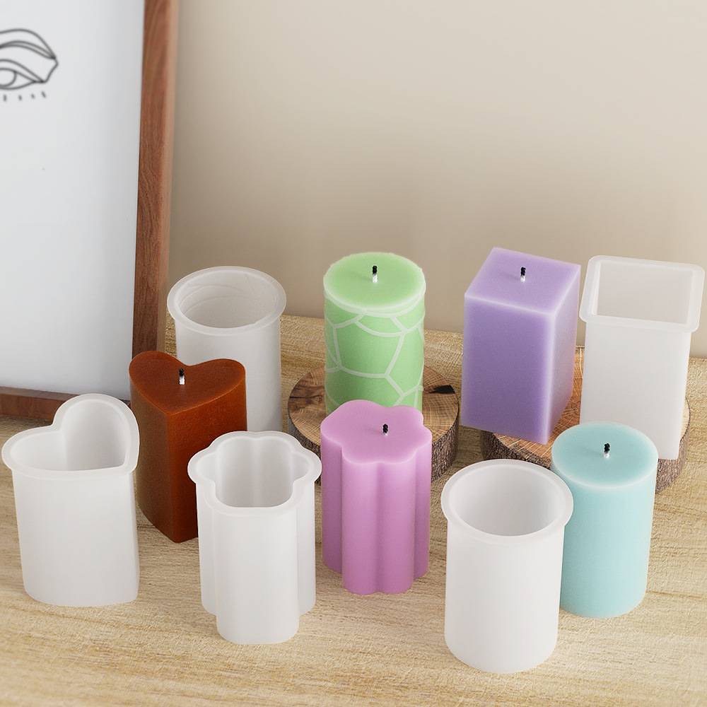 เรขาคณิตคอลัมน์แม่พิมพ์ซิลิโคน - Soap Making Gifts บทวิจารณ์และราคา