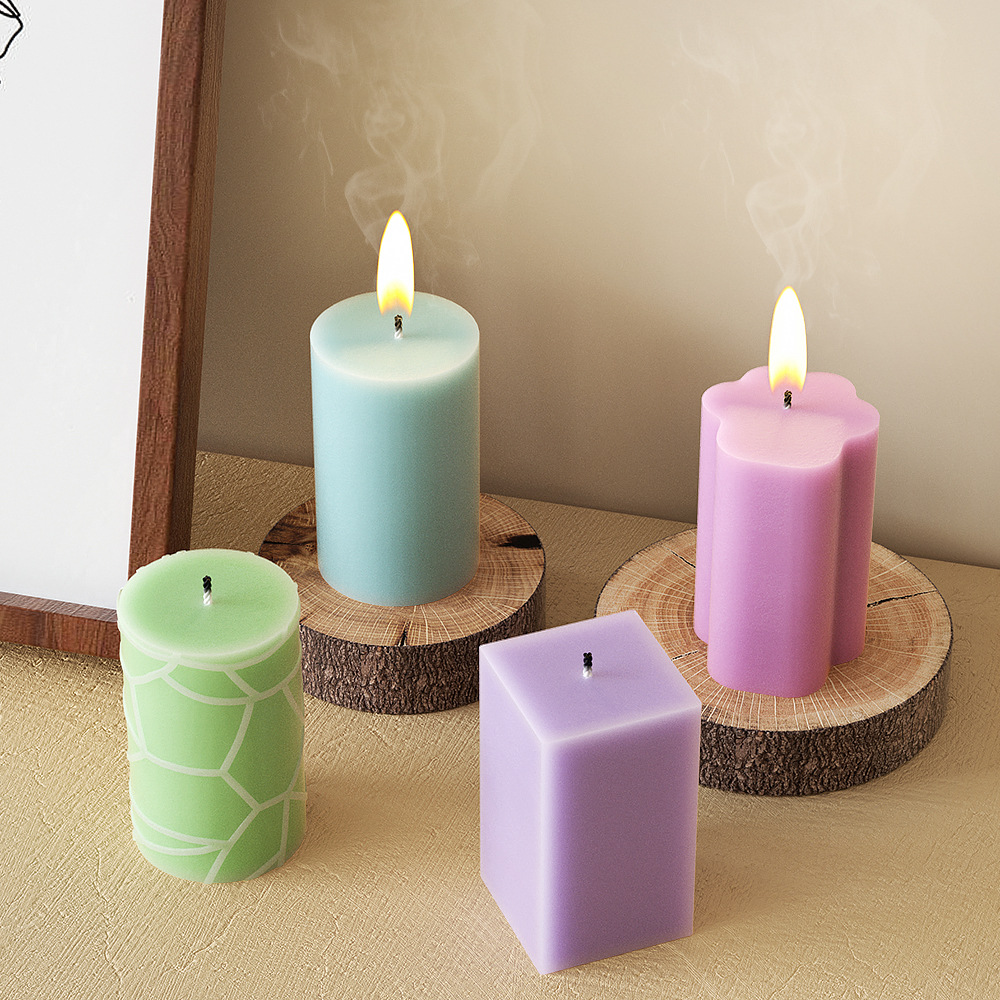 เรขาคณิตคอลัมน์แม่พิมพ์ซิลิโคน - Soap Making Gifts บทวิจารณ์และราคา