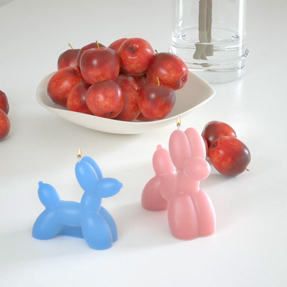 การ์ตูนมินิบอลลูนลูกสุนัขเทียน - Soap Making Gifts บทวิจารณ์และราคา
