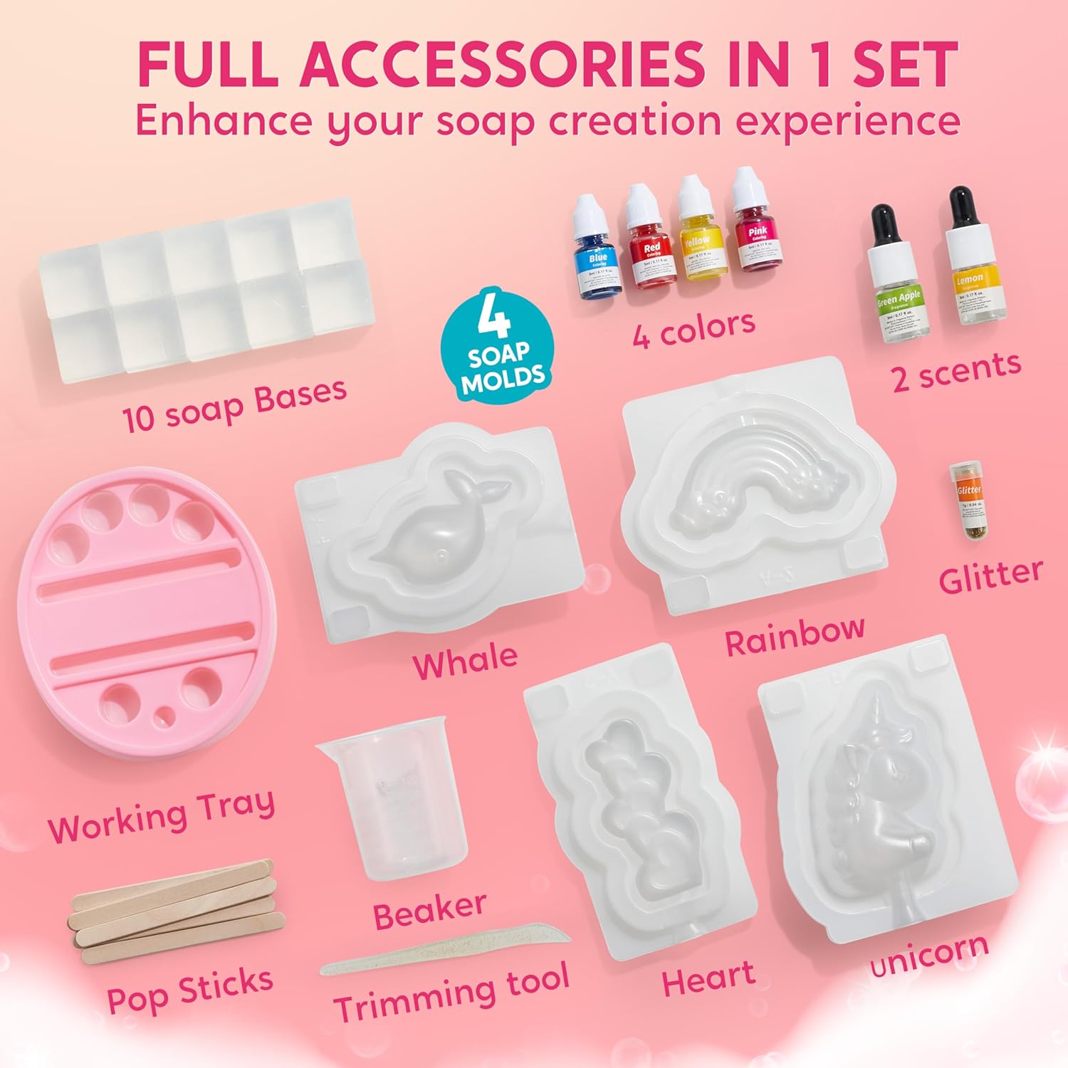 ชุดทำสบู่ยูนิคอร์น JOYFY งานฝี - Soap Making Gifts บทวิจารณ์และราคา