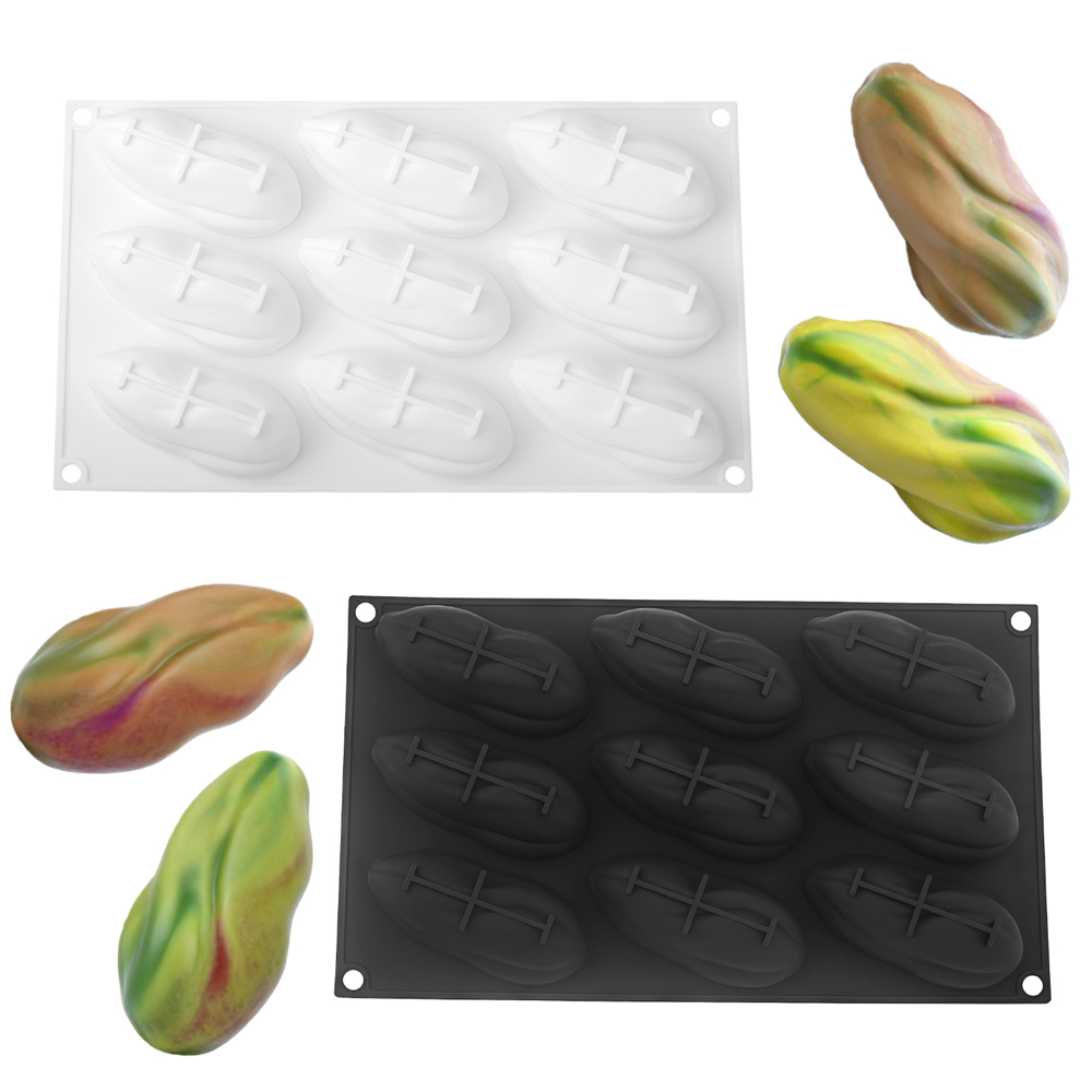 แม่พิมพ์ซิลิโคนรูปพิสตาชิโอ 1  - Natural Making Soap บทวิจารณ์และราคา